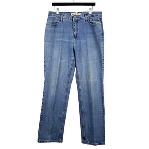 Harley Davidson High Waist Jeans Mom Blue Casual Denim - 14